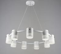 Люстра NQ6679/9 WT+CR белый/хром 9xW GX53 d665 h700, 24