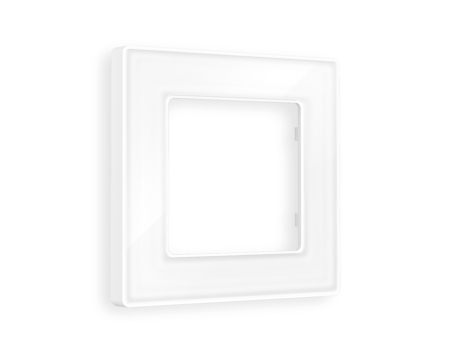 AF580101 Рамка ALFA Arctic (Белый Стекло органическое) 1-ая