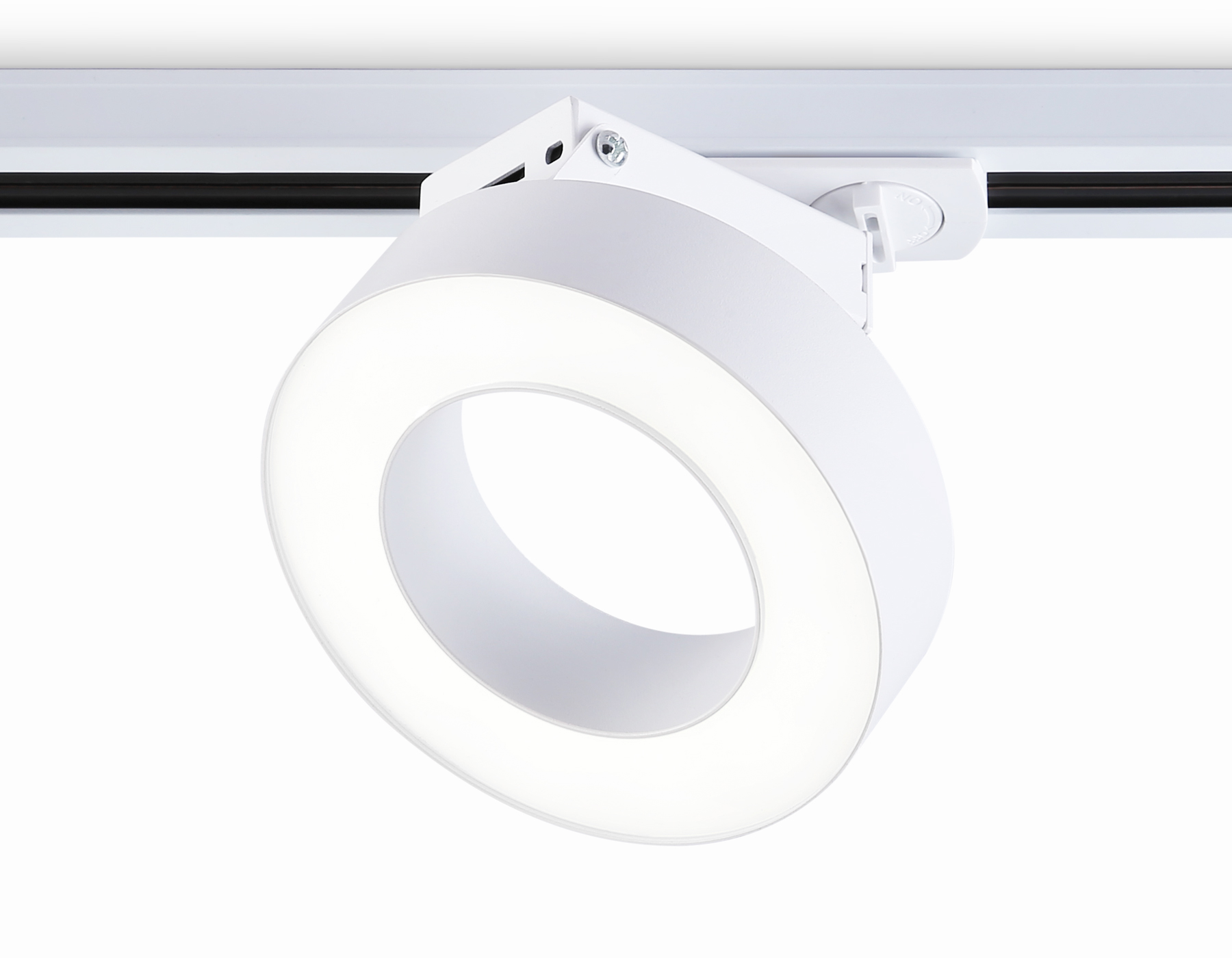Трековый светодиодный светильник GL6866 WH белый LED 15W 4200K D115*80