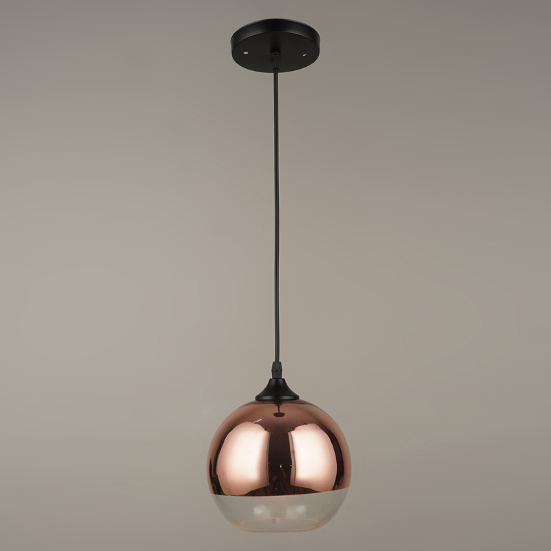 Подвес N4341/1HQ BK черный 1х40W E27 d180 h800, QH20