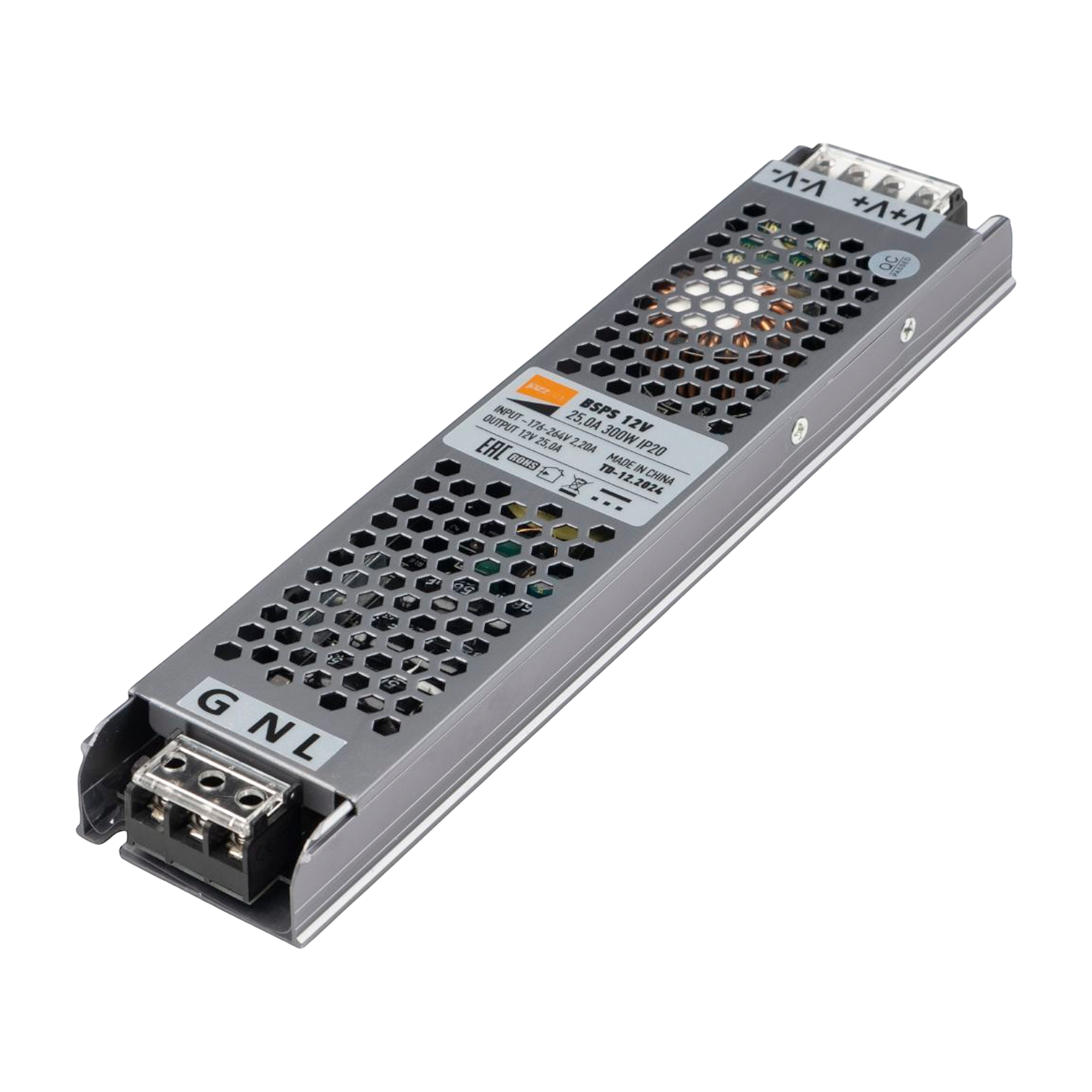 Драйвер JAZZWAY BSPS 12V25,0A  300W IP20