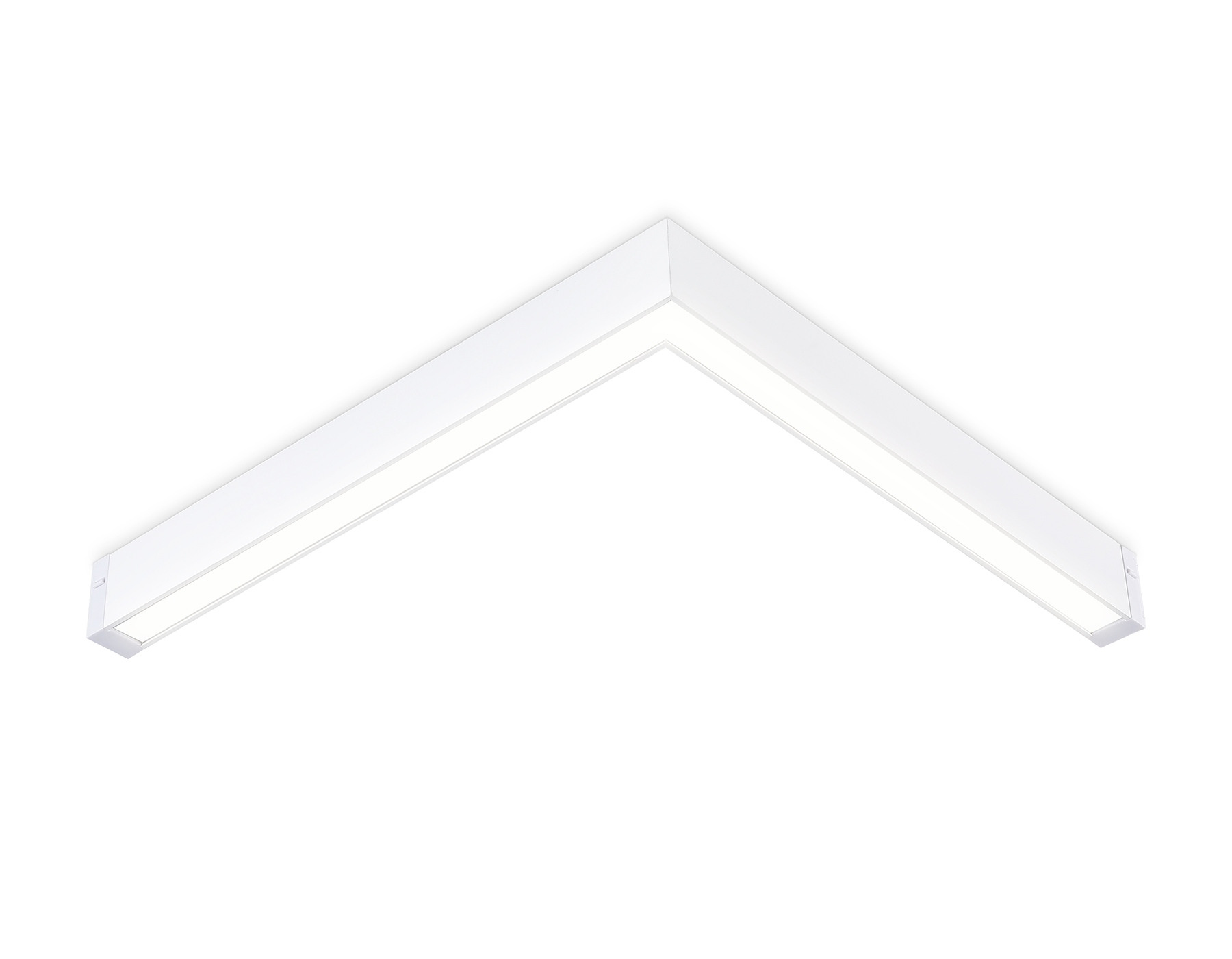 Светильник угловой для шинопровода Magnetic GL1705 WH белый IP20 24W 4200K 220V 120° 342*367*42