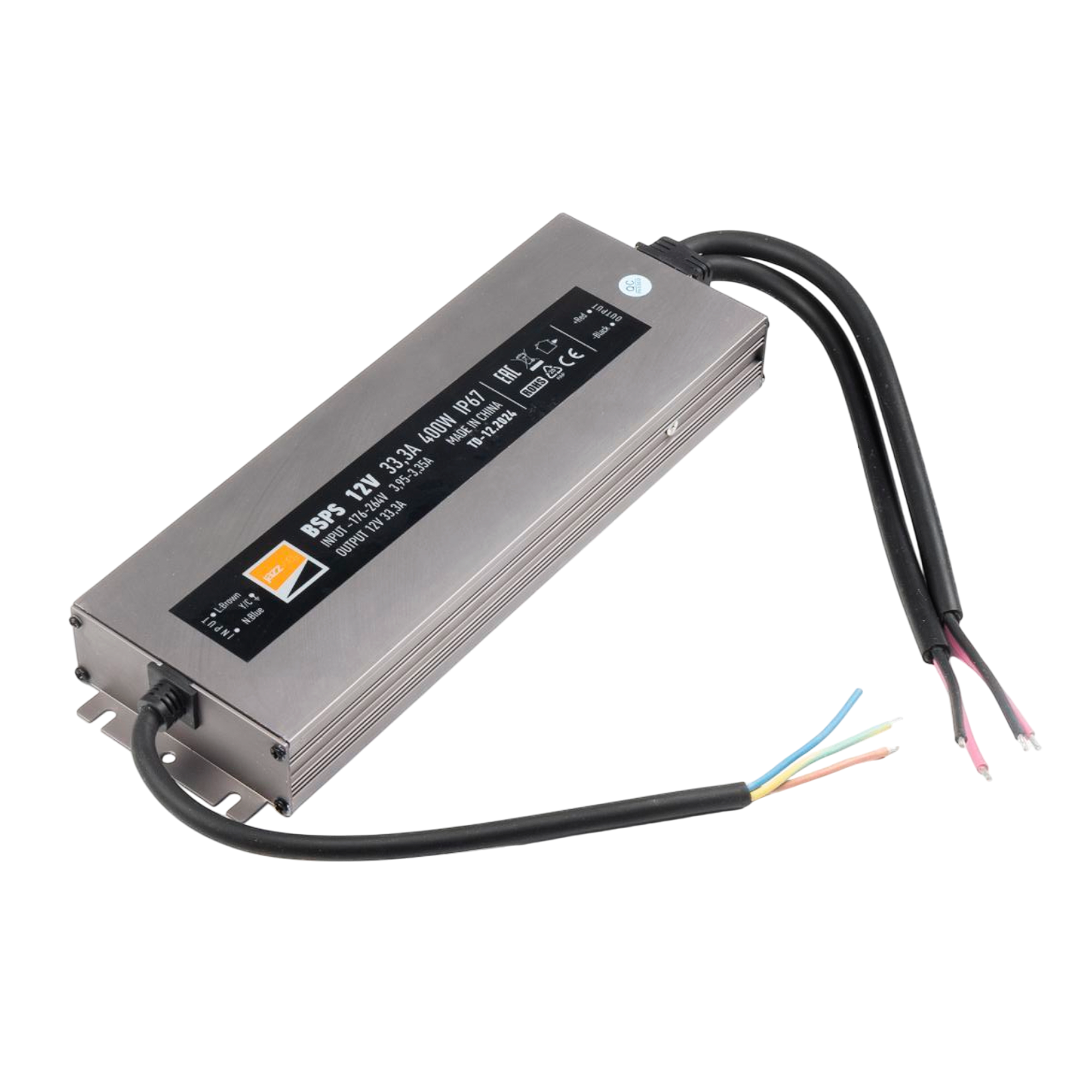 Драйвер JAZZWAY BSPS 12V 33.3A=400W IP67