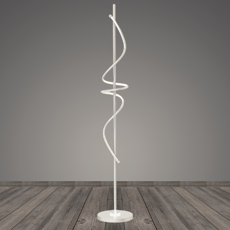 Торшер 10081 WT белый 1х40W LED h1520, BTH