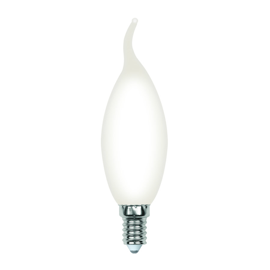 Лампа светодиодная филамент VOLPE LED-CW35-7W/4000K/E14/FR/SLF