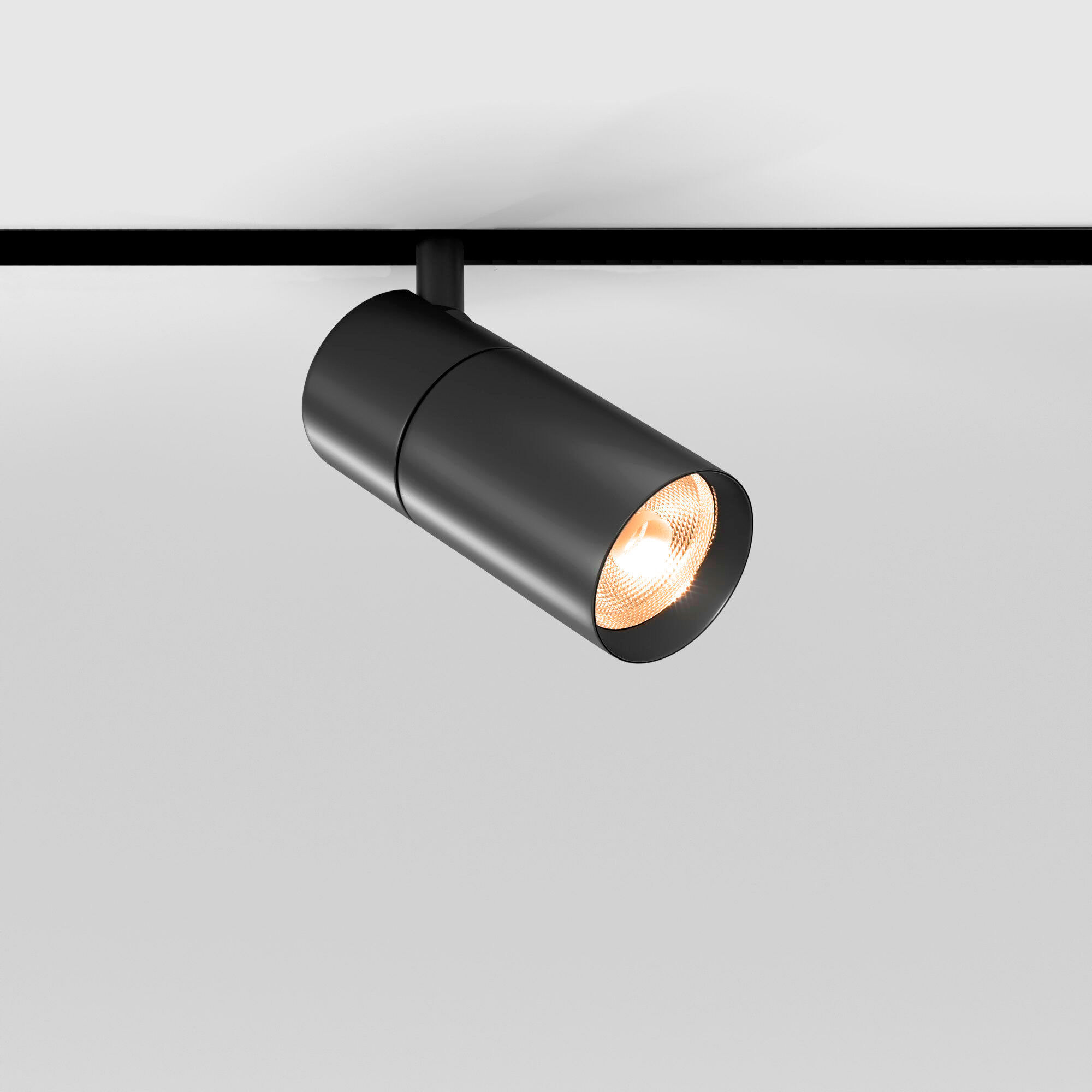 Slim Magnetic R01 Трековый светильник 6W 3000K черный 85011/01