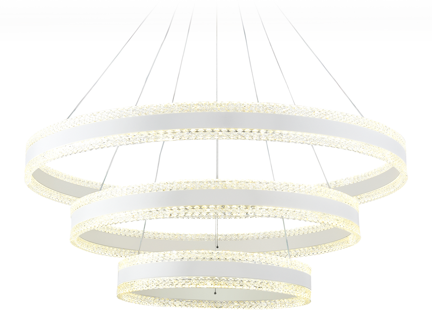 Светильник Ambrella FA6181/3 WH белый 245W 3000K+6400K/3000K/6400K/4200K+4200K (ПДУ РАДИО 2.4G)