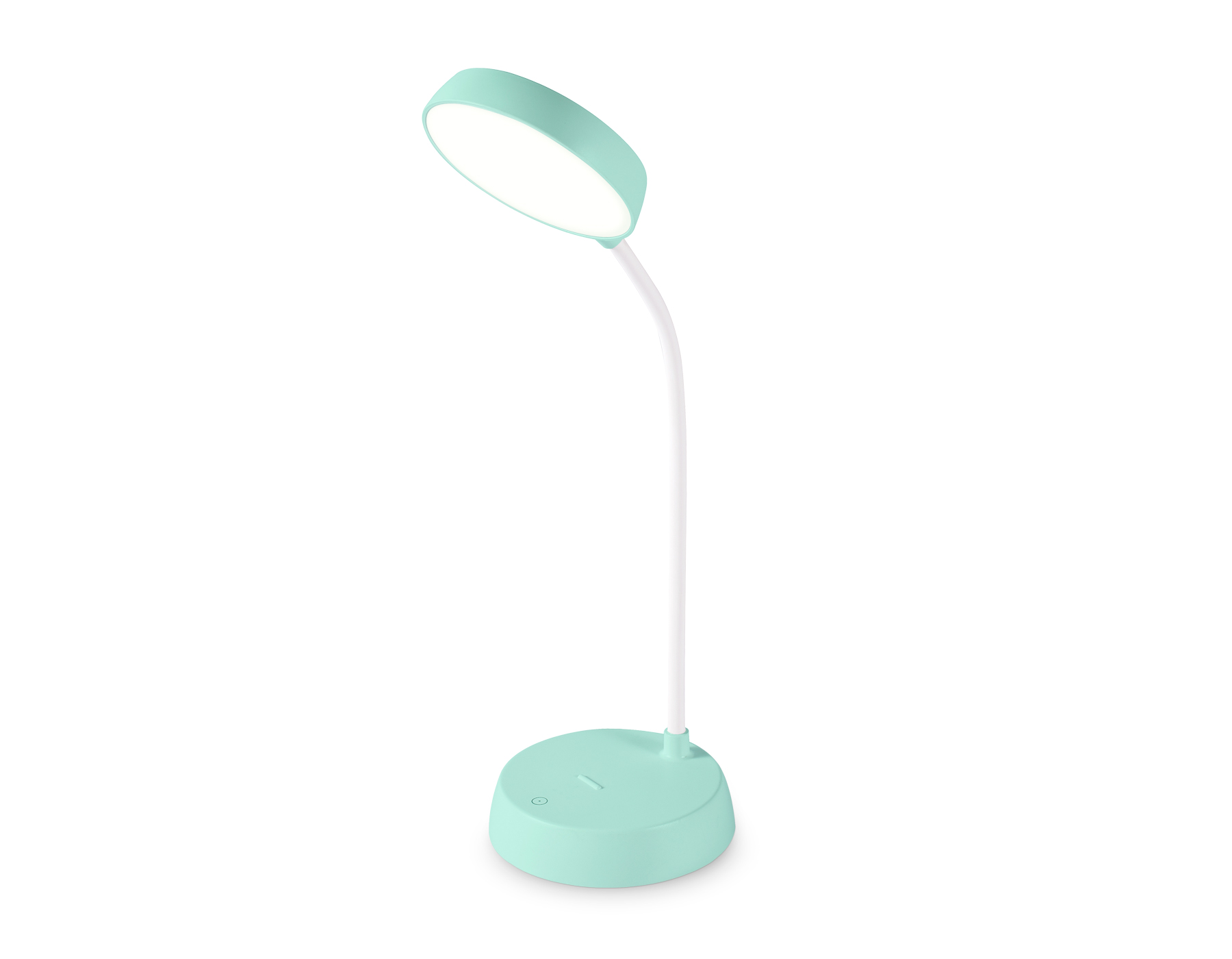 Светодиодная настольная лампа AMBRELLA DE612 GN/WH зеленый/белый LED 3000-6000K 4W аккум.бат. USB
