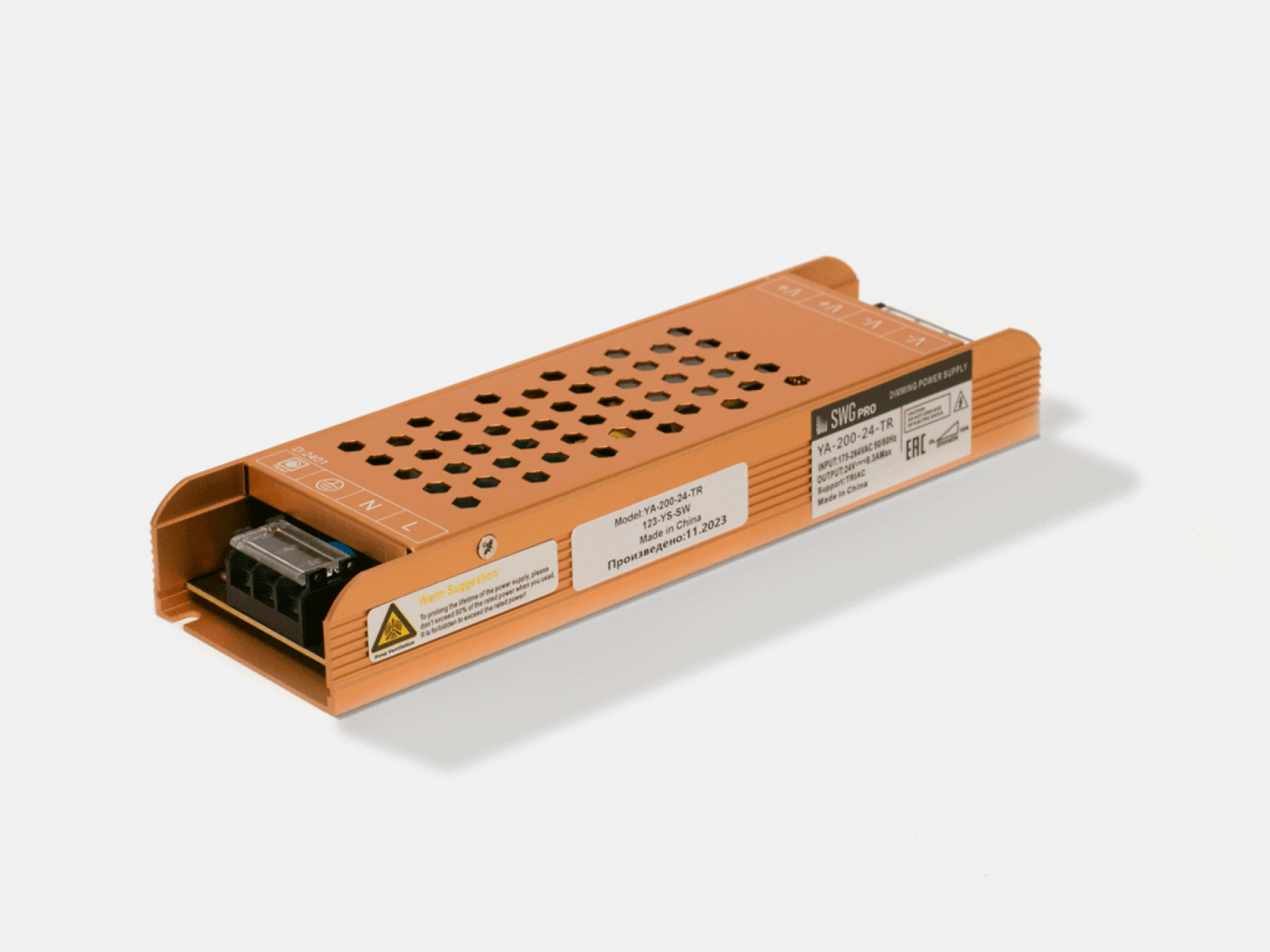 Блок питания диммируемый SWG YA-200-24-TR