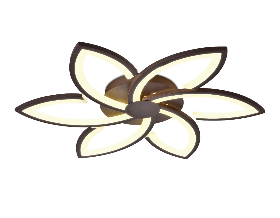 Светильник Ambrella FA447/6 CF кофе 108W 730*700*60 (ПДУ РАДИО 2.4)