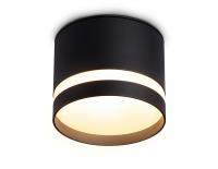 Светильник накладной AMBRELLA TN6572 BK черный IP44 GX53 max 15W D82*65