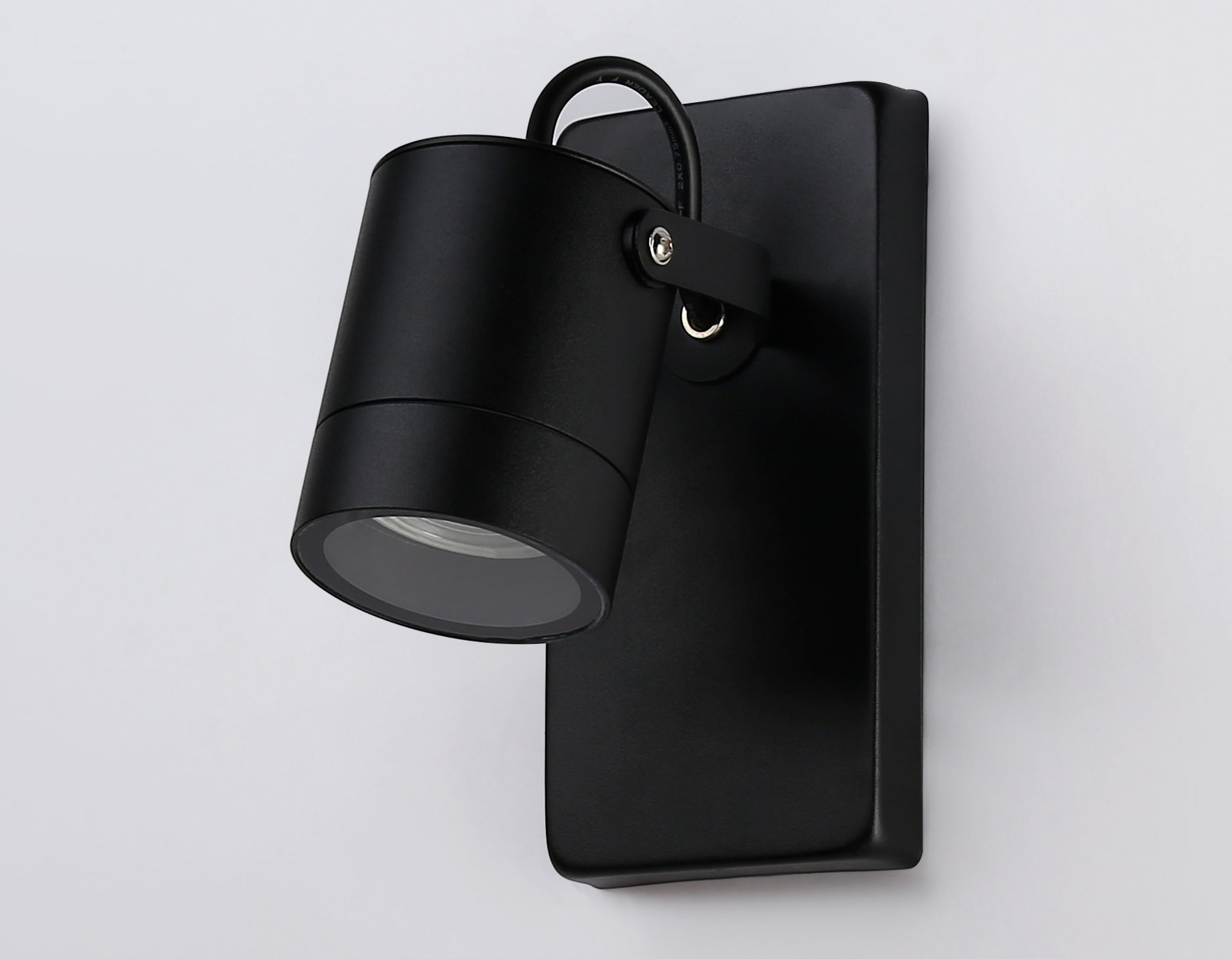 Светильник настенный поворот архит ST3883 BK черный IP54 GU10 max 35W 140*80*85