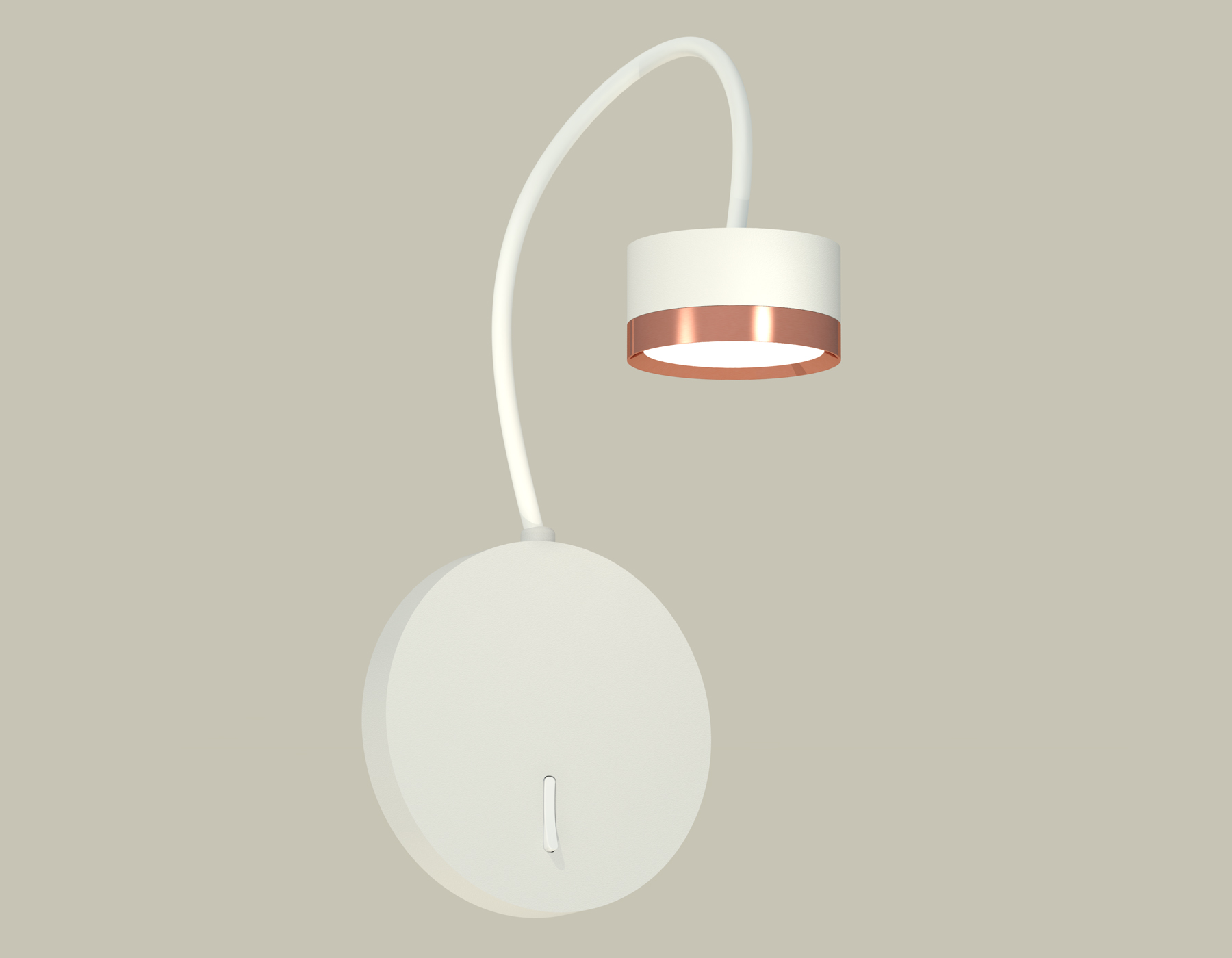 XB9595153 SWH/PPG белый песок/золото розовое полированное GX53 (C9595, N8126)