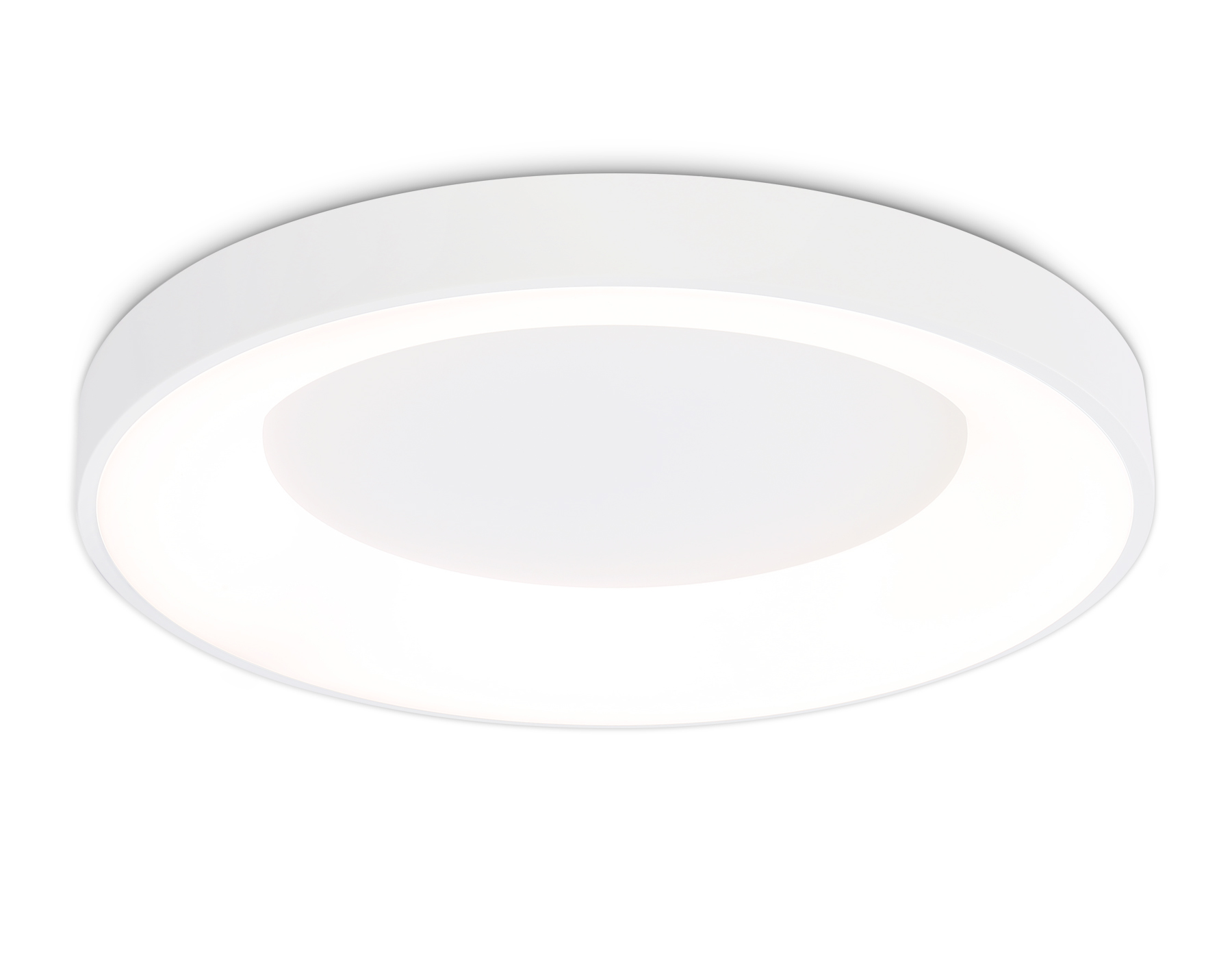 Светильник Ambrella FZ1401 WH белый IP20 48W 3000K-6500K D500*50 (ПДУ ИК)