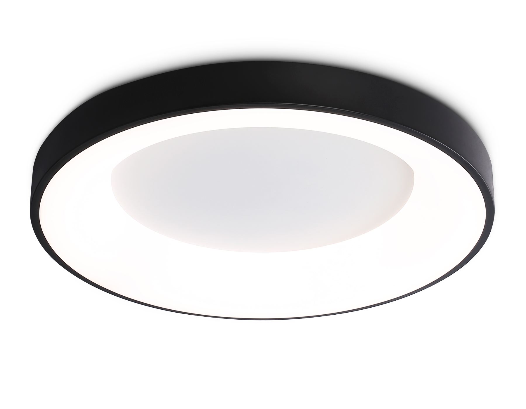 Светильник Ambrella FZ1403 BK черный IP20 48W 3000K-6500K D500*50 (ПДУ ИК)