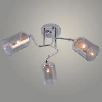 Люстра XA1631/3 CR хром 3х60W E27 d500 h250, HN25