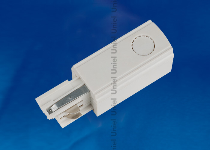 Ввод питания Трехфазный UNIEL UBX-A01 WHITE 1 POLYBAG Правый, Белый, (полиэт.пакет)