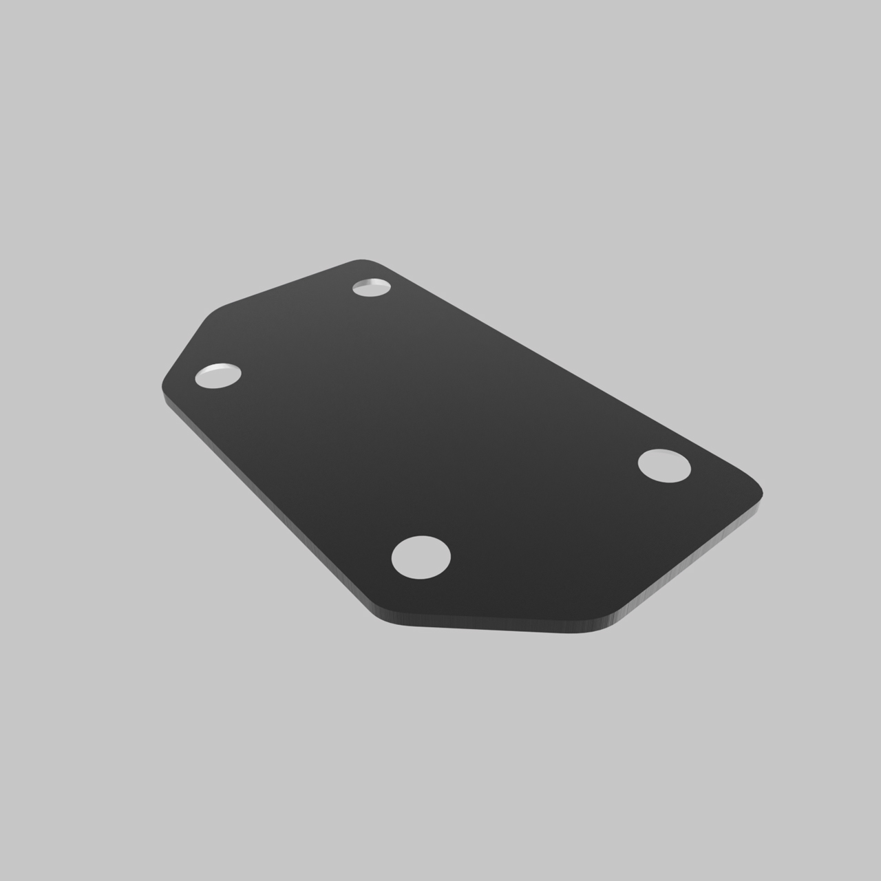 Комплект торцевых заглушек для IL.0007.7001, IL.0007.7002 2шт/уп, Черный IL.0007.7203-BK