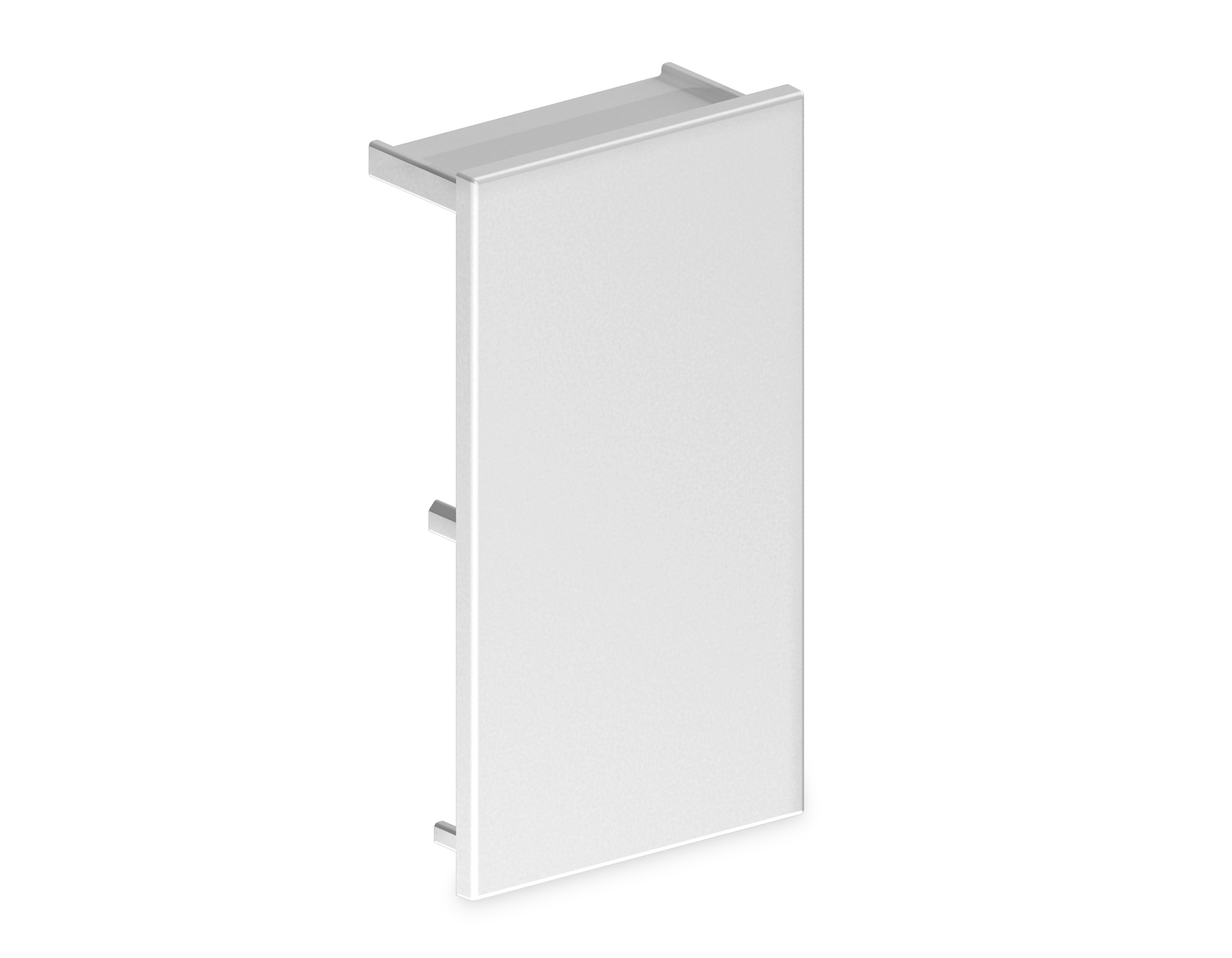 Заглушка для накладного шинопровода Magnetic 220V GL1057 WH белый 30.6*56*2 (2шт)