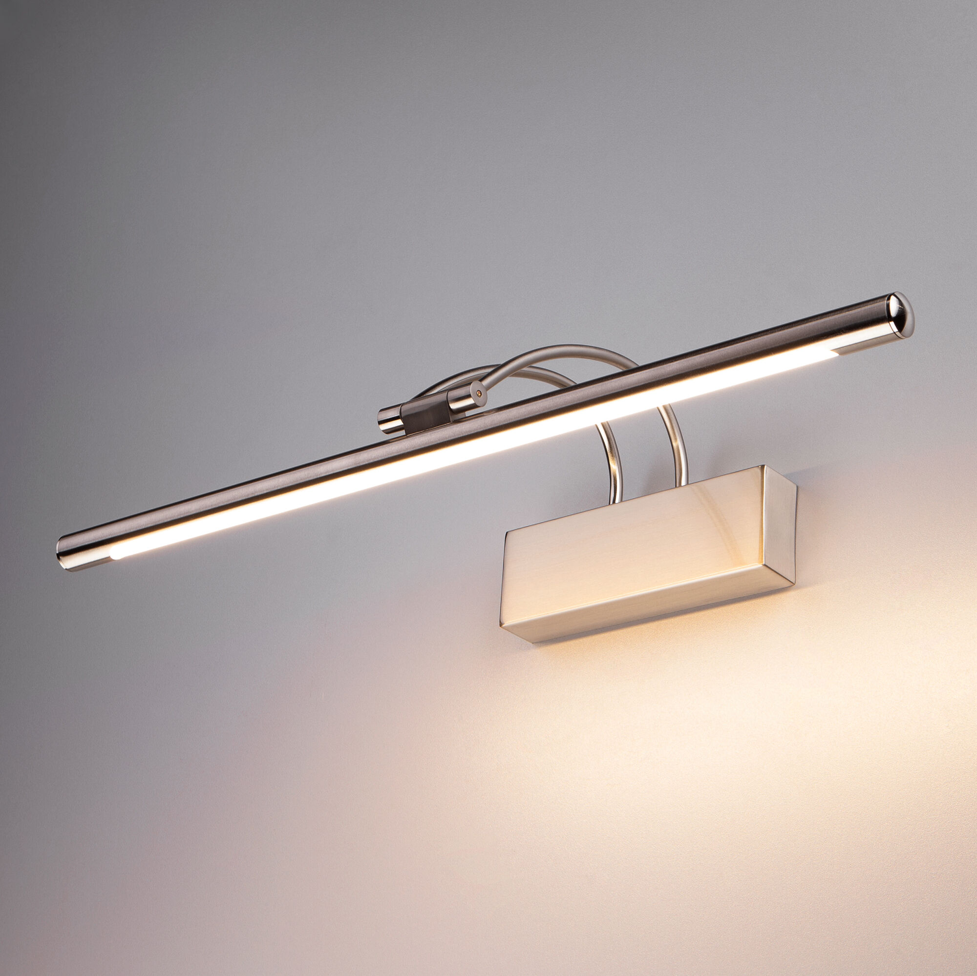 Подсветка Elektrostandard Simple LED никель 3000К MRL LED 10W 1011 IP20 никель