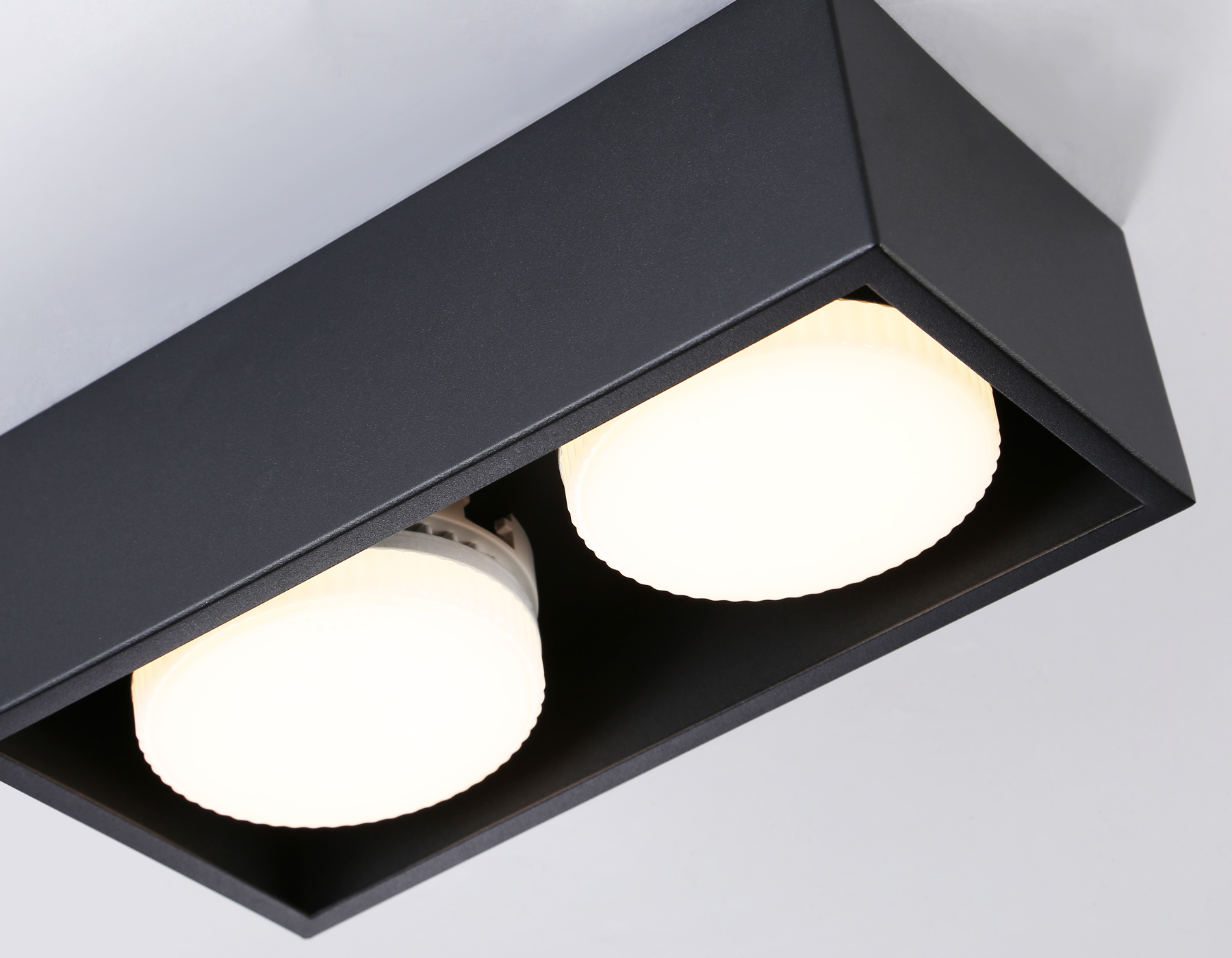 Светильник накладной AMBRELLA TN70829/2 BK черный GX53/2 max 12W 200*100*60 