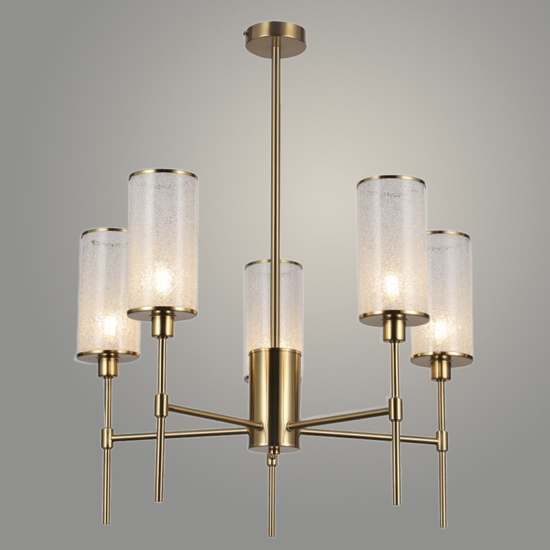 Люстра 40319/5 BRASS латунь 5х60W E14 d650 h770, SJNG23