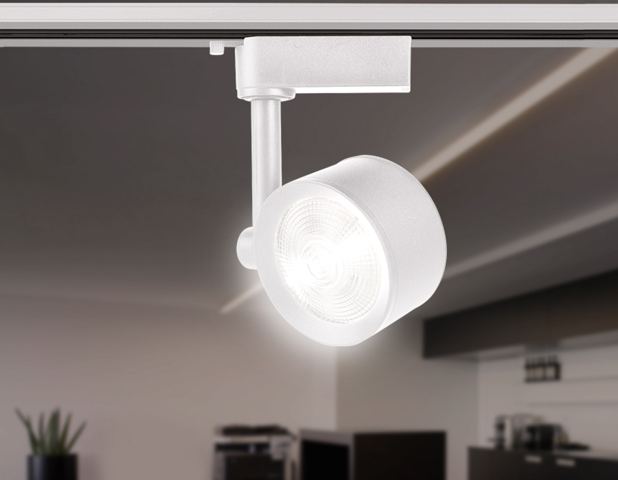Трековый светодиодный светильник GL6388 WH белый LED 7W 4200K 24° AMBRELLA