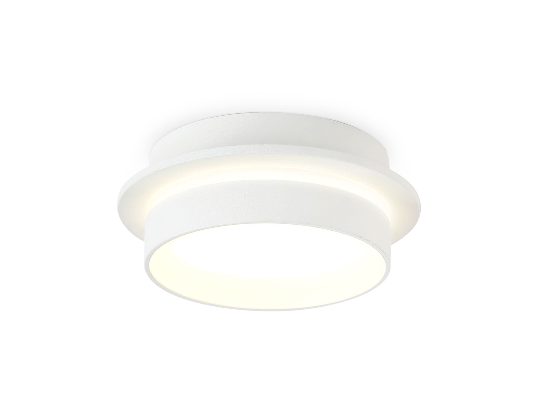 Светильник накладной AMBRELLA TN5383 SWH/FR белый песок/белый матовый GX53 IP44 D105*40 