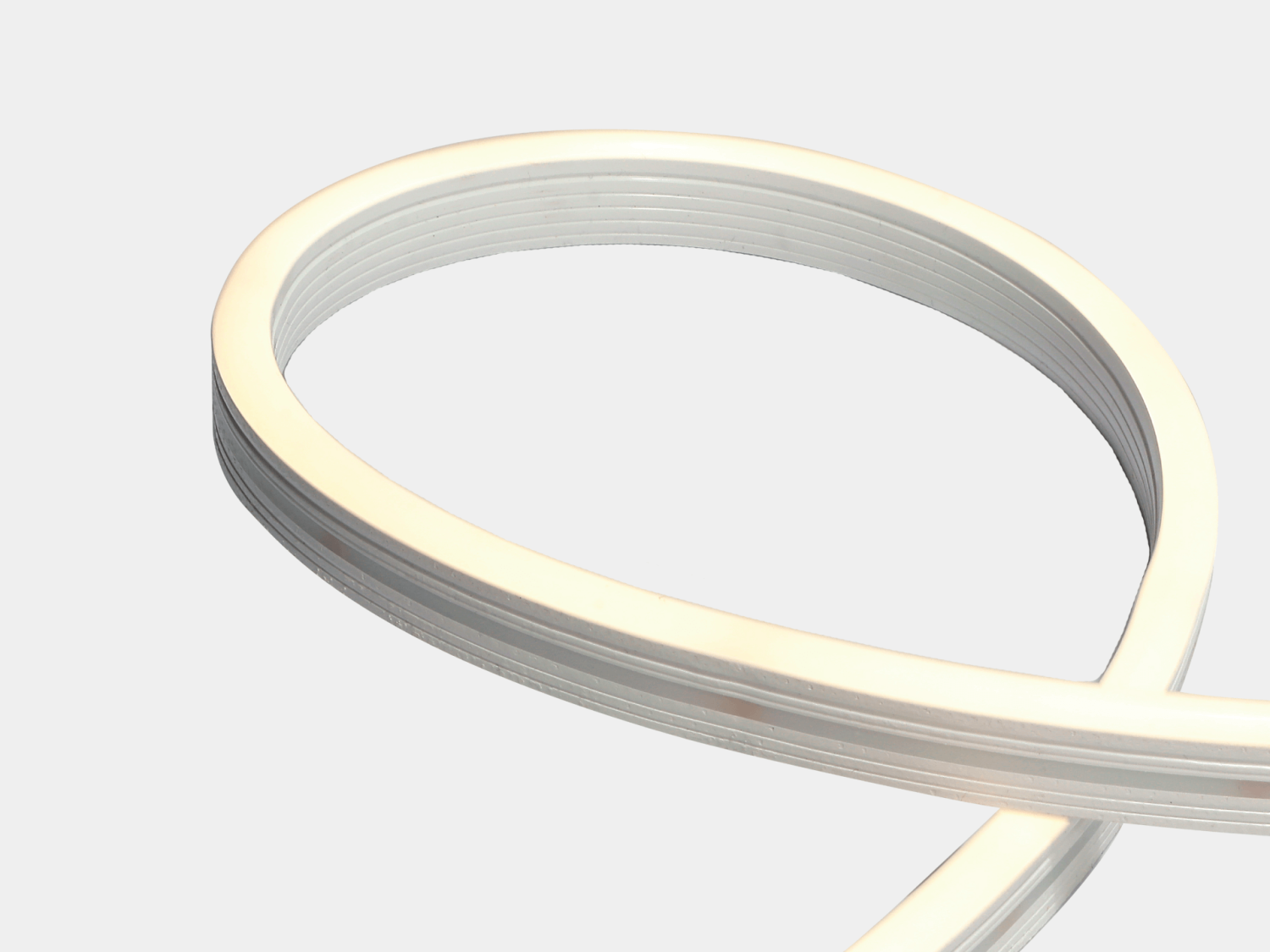 Лента светодиодная неоновая, 144 LED/м, 9,6 Вт/м, 24В , IP67, Цвет: Нейтральный белый