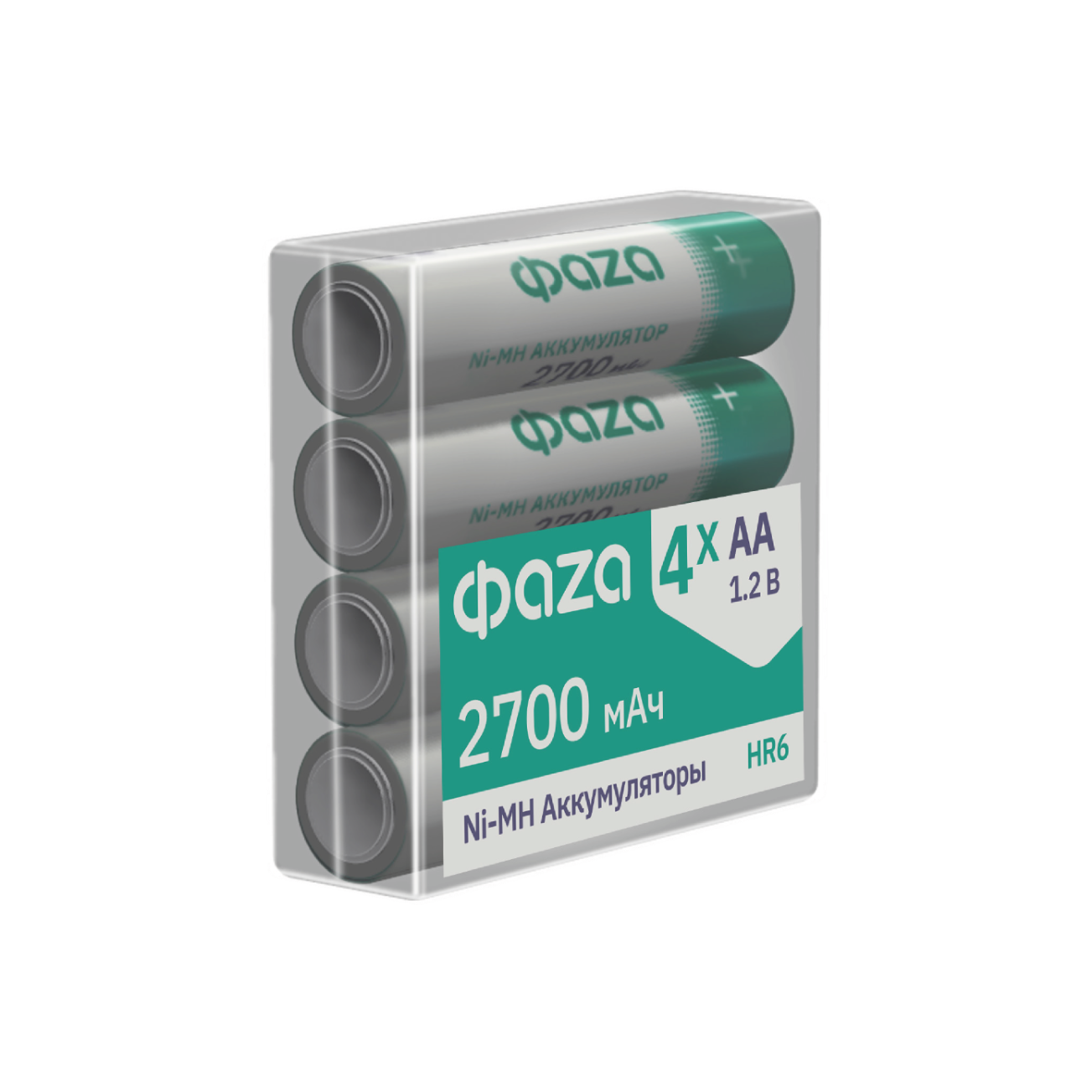Аккумулятор ФАZА AA 2700мАч Ni-MH Box-4