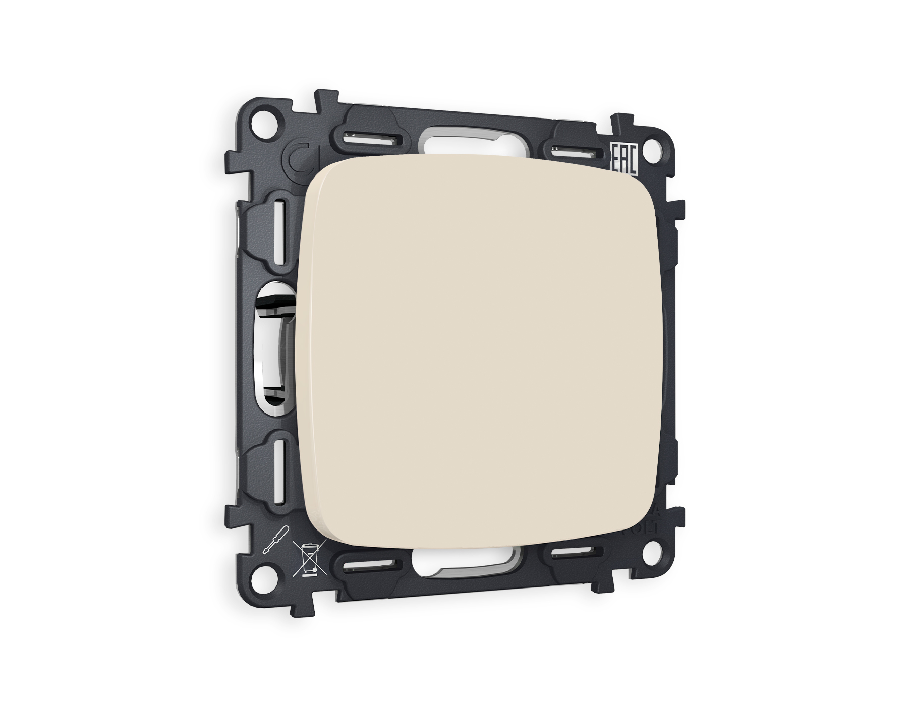 MO336010 Комплект суппорта универсального OMEGA Бежевый матовый QUANT (OP3360, VM240)