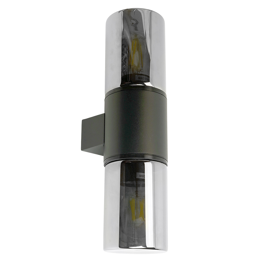 Светильник садово-парковый FERON DH1802 28W 230V 2*E27 черный