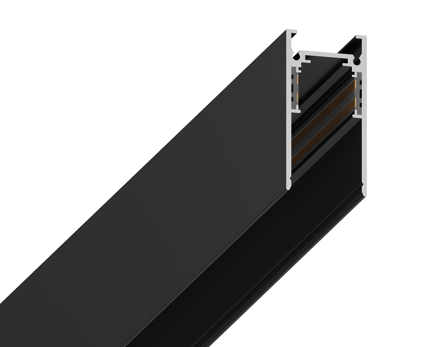 Шинопровод низковольтный накладной/подвеснойMagnetic GL3303 BK черный IP20 48V 2000*26.9*53 AMBRELLA