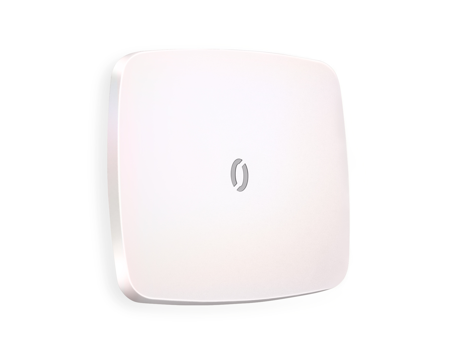 OP2020 Лицевая панель OMEGA (Жемчуг) для 1-клавишных выключателей с подсветкой QUANT