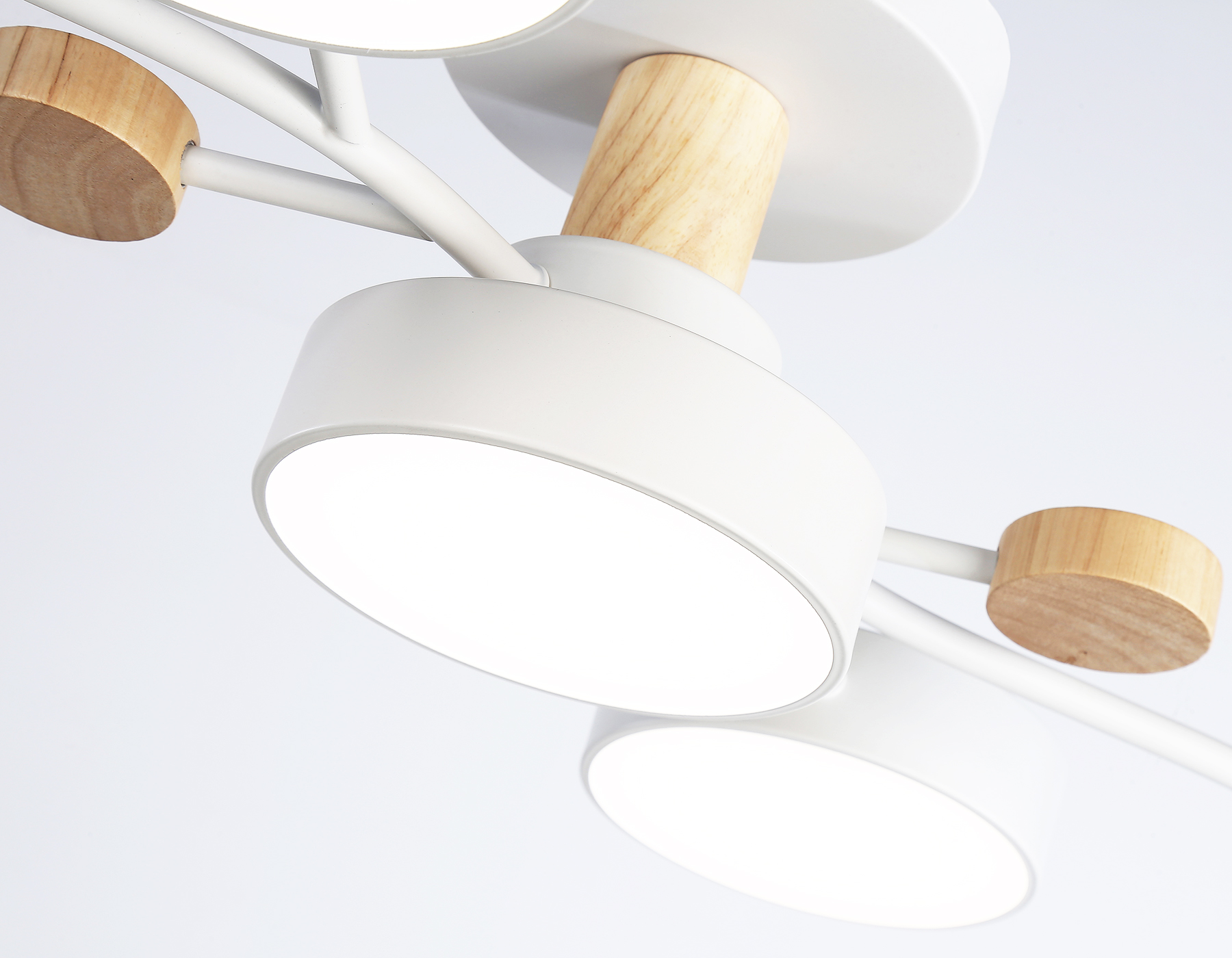 Светильник Ambrella FL4834/5 WH белый 3000K-6400K 70W 830*400*160 (ПДУ ИК)