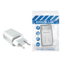 ERGOLUX ELX-РA01P-C01 ПРОМО (Сетевой адаптер 10Вт 1USB, 100-220В, 5V/2А, Белый, Пакет)