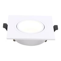 Встраиваемый светильник General GCL-MR16-SQ-WHITE Поворотный Квадратный Белый