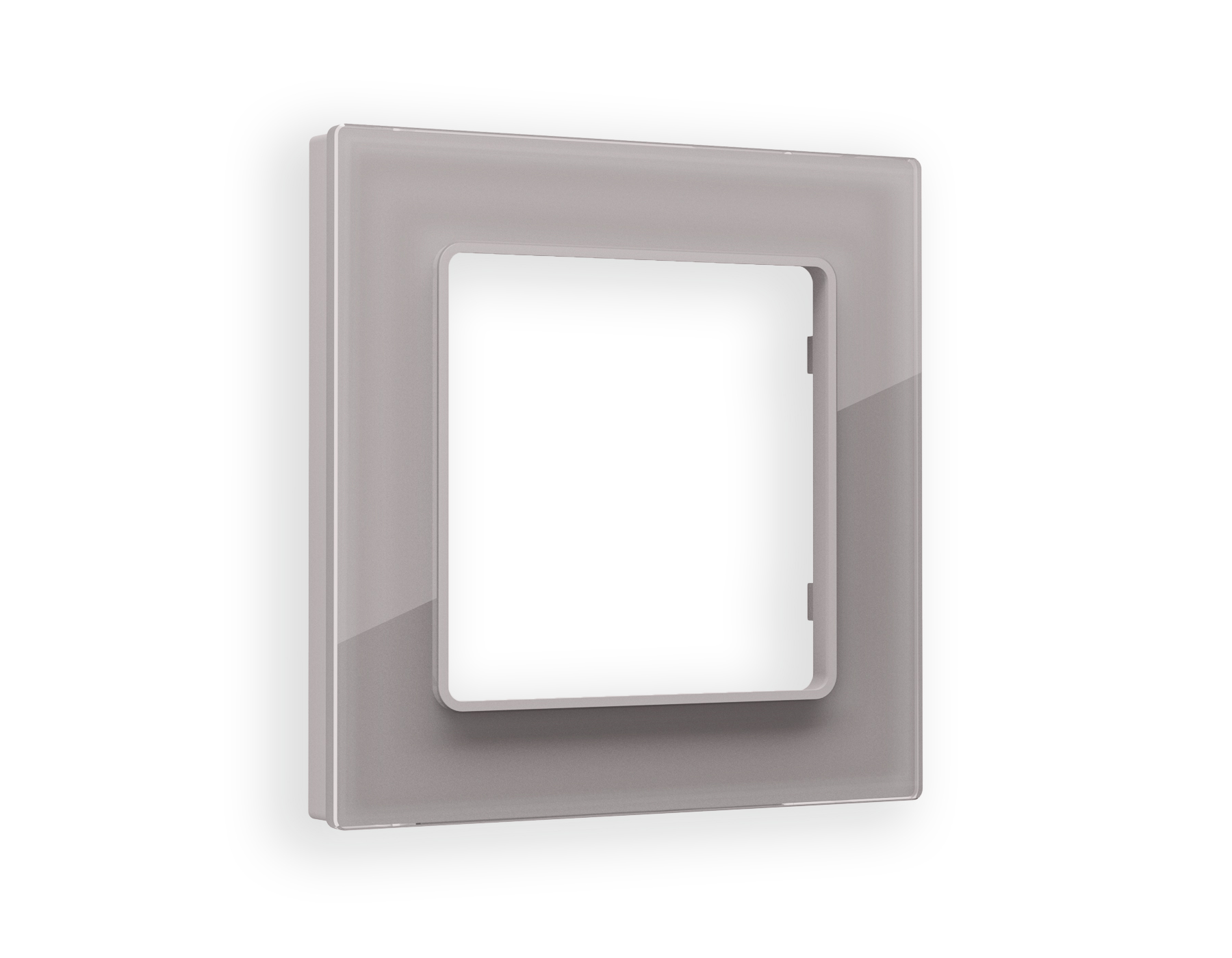 AF330501 Рамка ALFA Platos (Сталь Стекло органическое) 1-ая