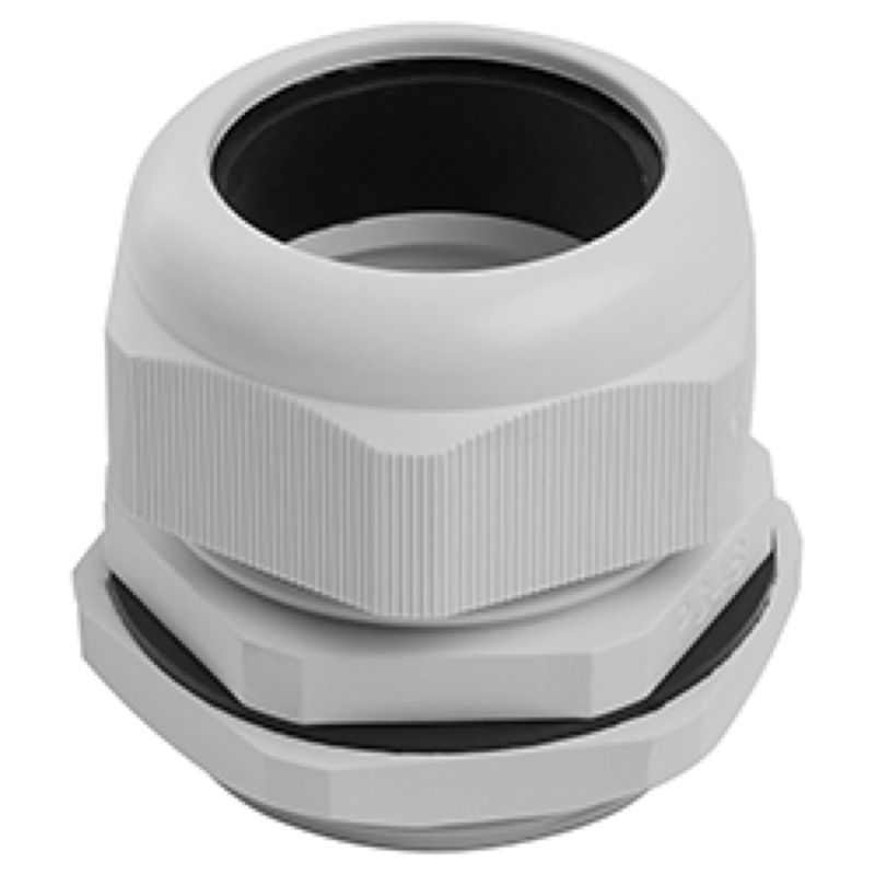 Сальник PG48 диаметр проводника 37-44 мм IP54, серый (мин 5 шт)