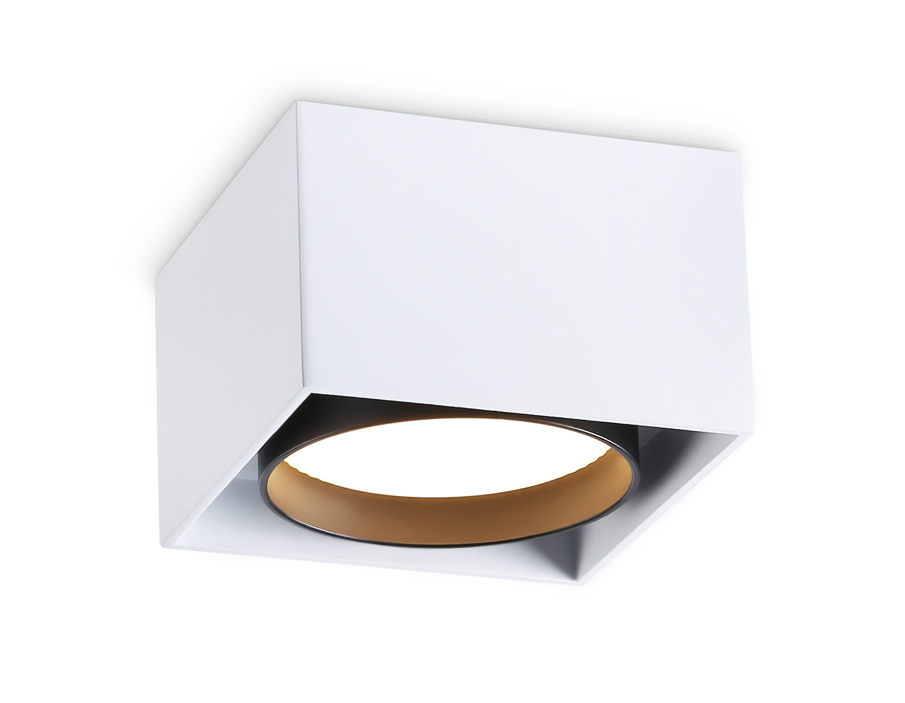 Светильник накладной AMBRELLA TN70865 WH/BK белый/черный GX53 max 12W 95*95*62 