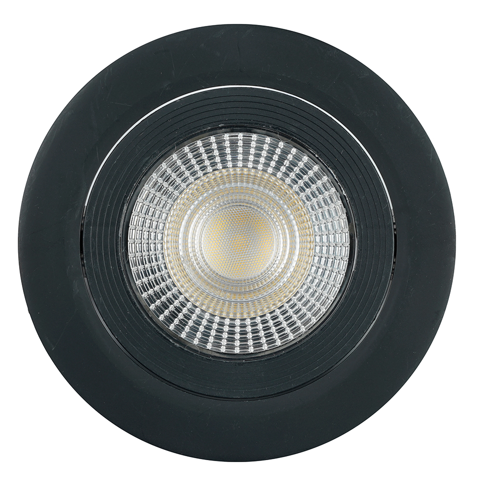 Светильник светодиодный FERON AL540 12W, 4000K, 960Lm, черный, круг 