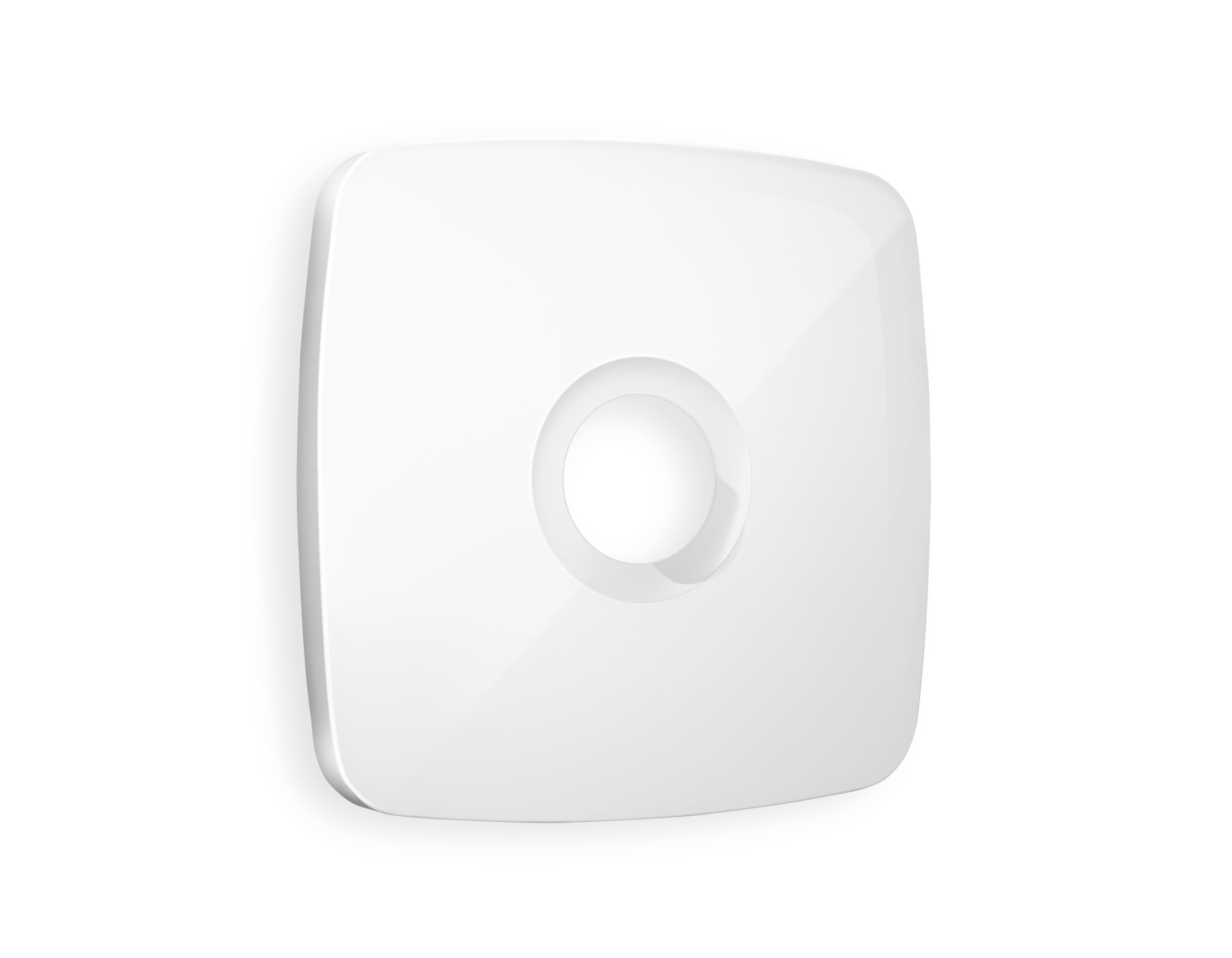 OP1130 Лицевая панель OMEGA (Белый глянец) для TV розетки QUANT