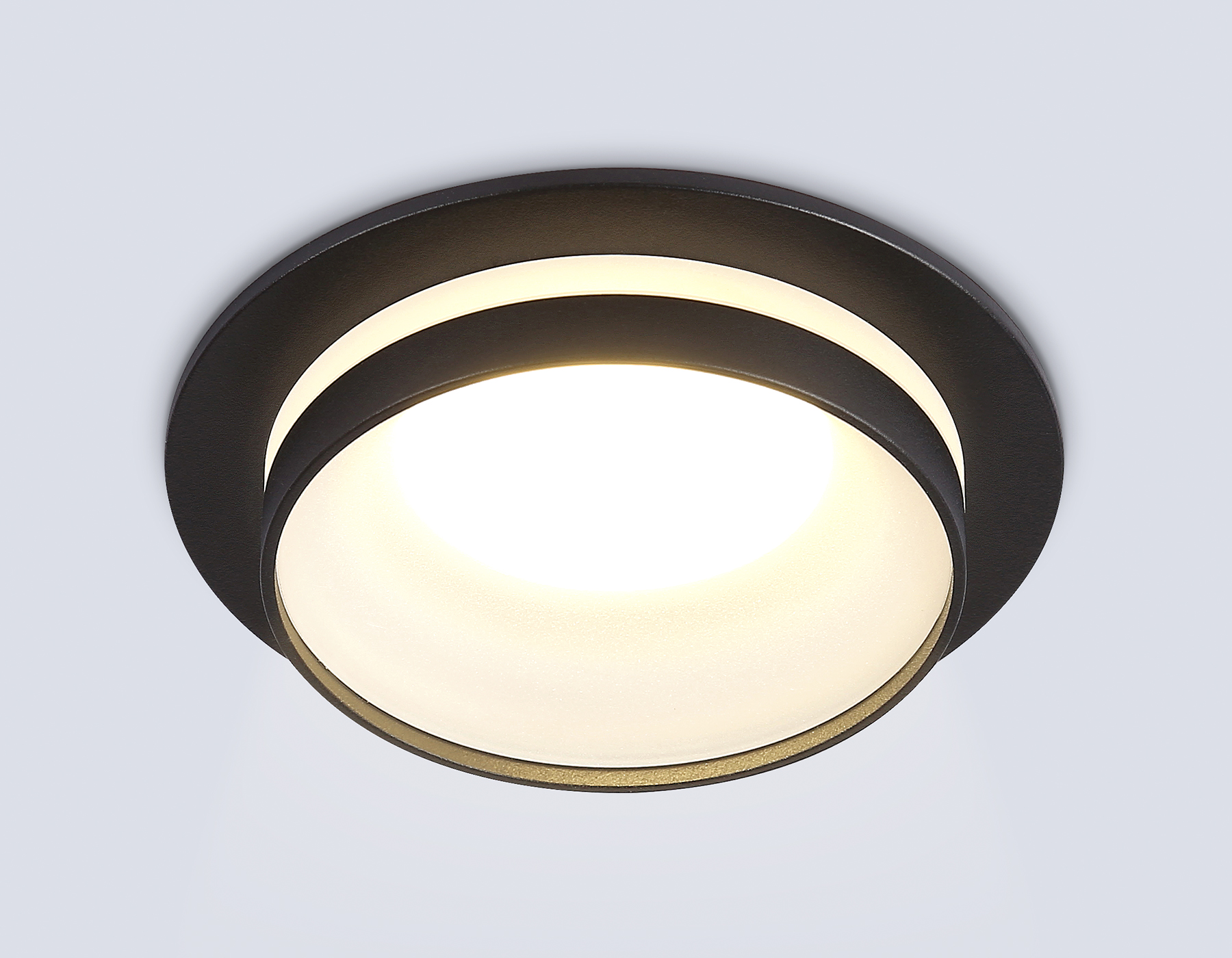 Светильник встраиваемый TN30708 BK черный GU5.3 D92*36
