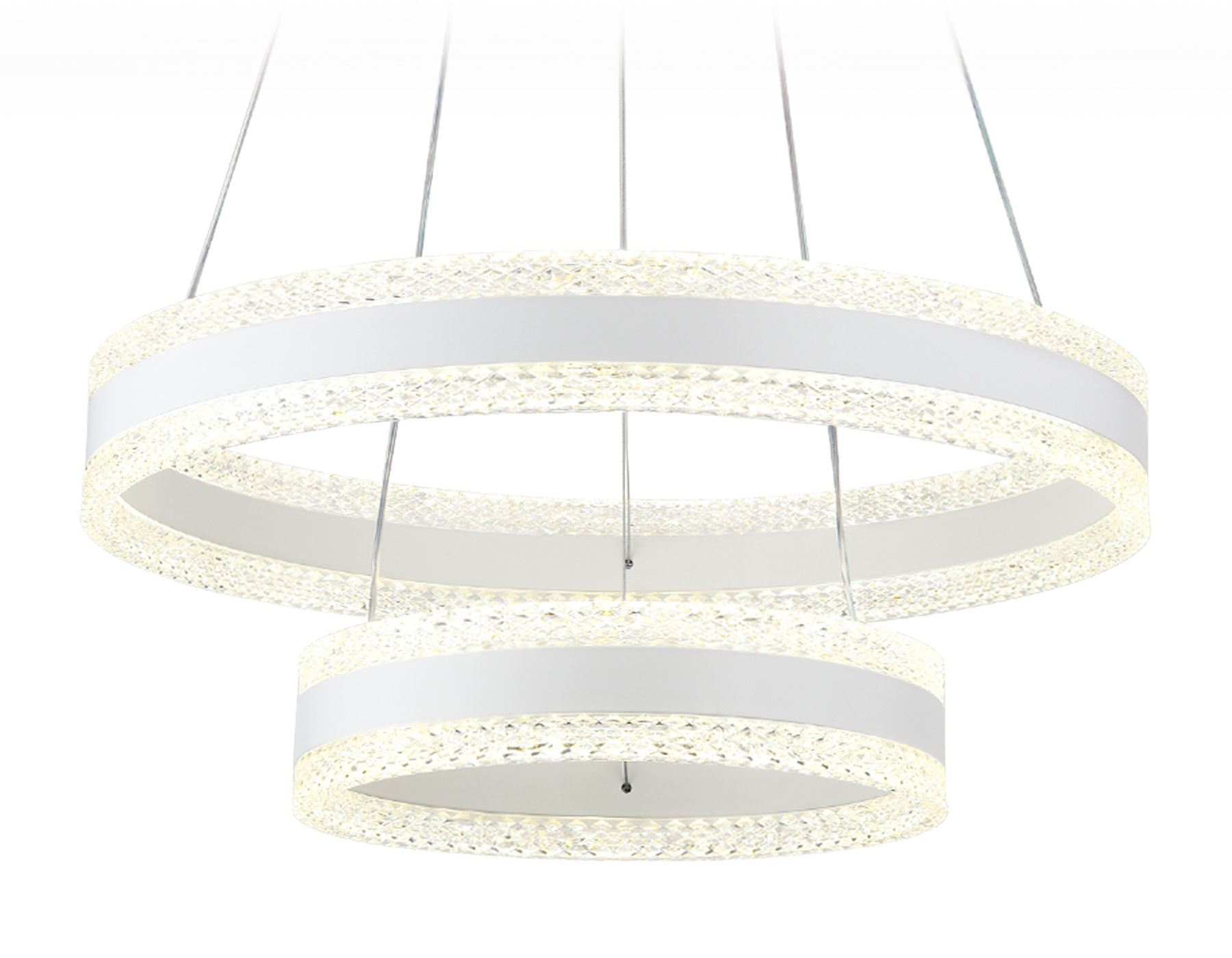 Светильник Ambrella FA6175/2 WH белый 108W 3000K+6400K/3000K/6400K/4200K+4200K (ПДУ РАДИО 2.4G)