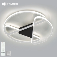 Люстра светодиодная ESTARES CALLISTA 80W R-RC-500x75-WHITE/WHITE-220-IP20 Управляемая
