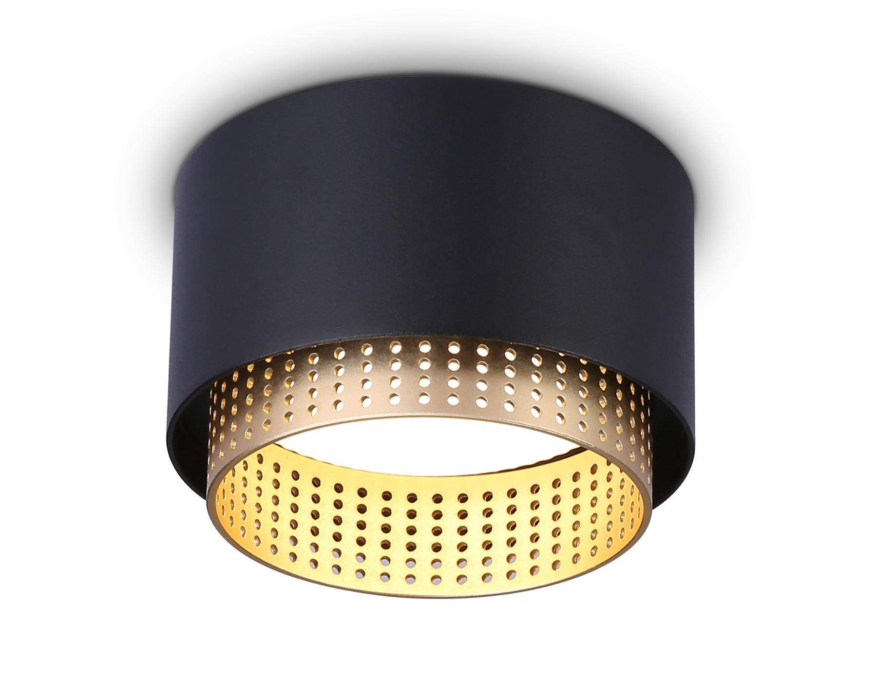 Светильник накладной AMBRELLA TN71275 BK/GD черный/золото GX53 max 12W D95*62 