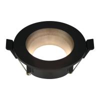 Встраиваемый светильник General GCL-MR16-R-BLACK Круглый Черный