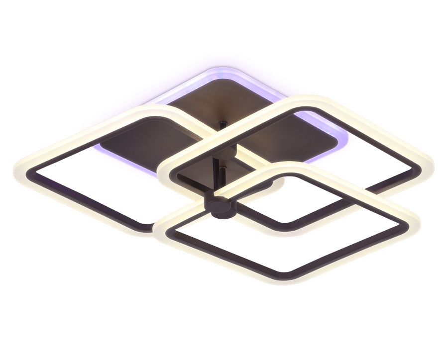 Светильник Ambrella FA535/3 CF кофе 118W 510*510*140 (ПДУ РАДИО 2.4)