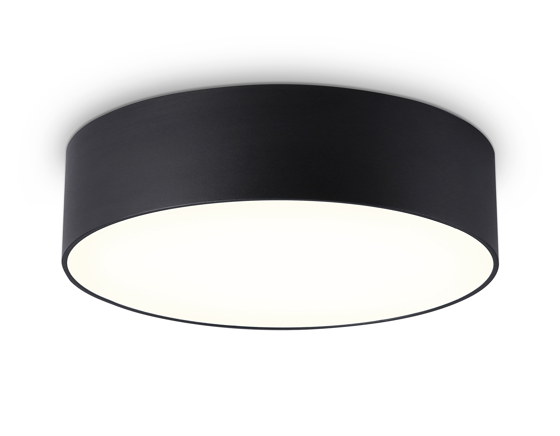 Светильник светодиодный Ambrella FV5517 BK черный LED 18W 3000K D160*58 (Без ПДУ)