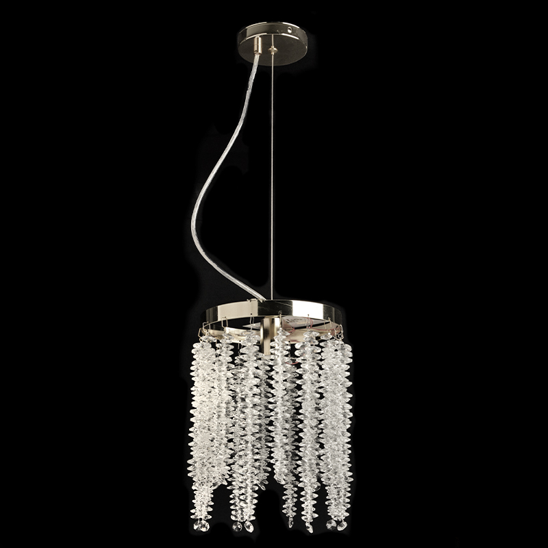 Подвес 8468/1/180 A CR хром/хрусталь 1x40W E14 d180 h650, 24